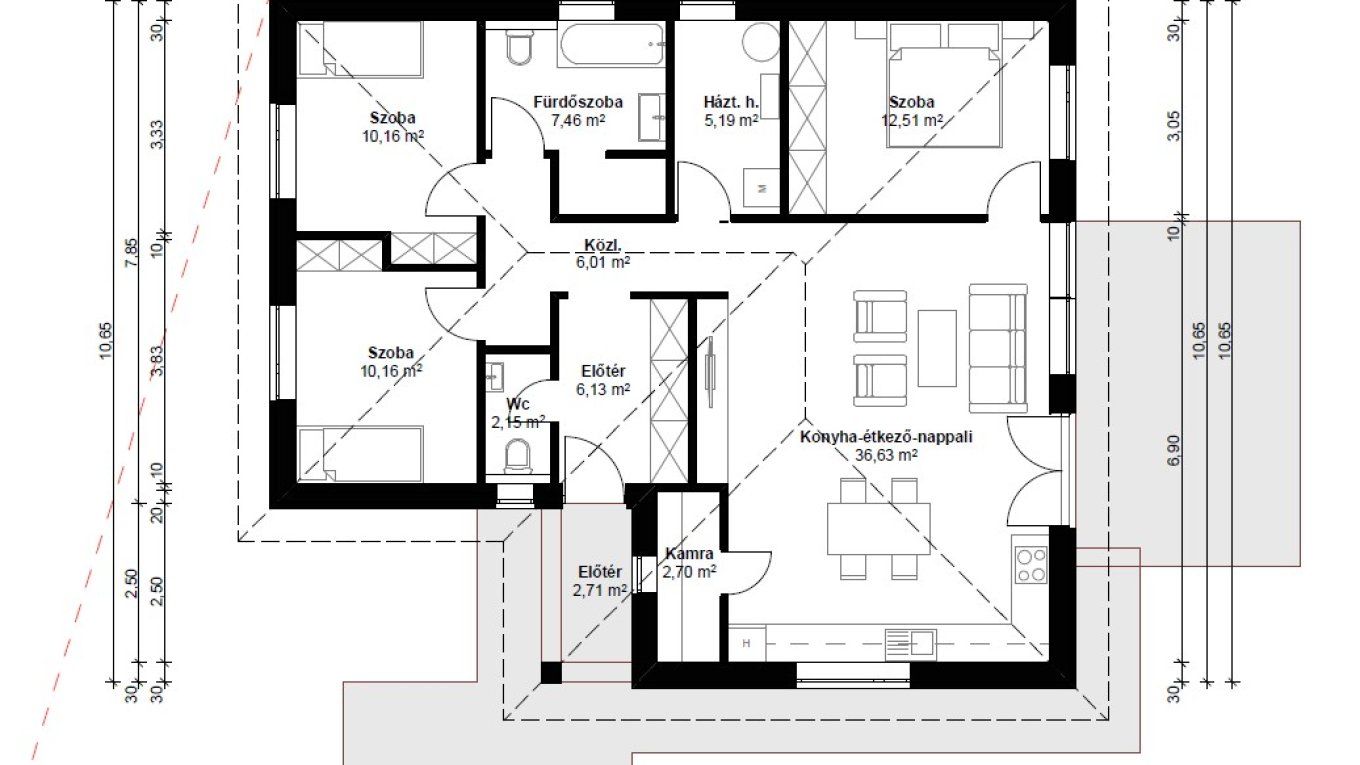 Családi ház (téglaépítés)